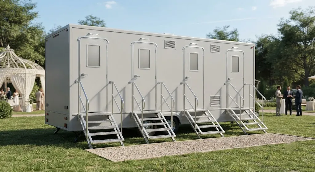 4 Stall Restroom Trailer in Union City, NJ