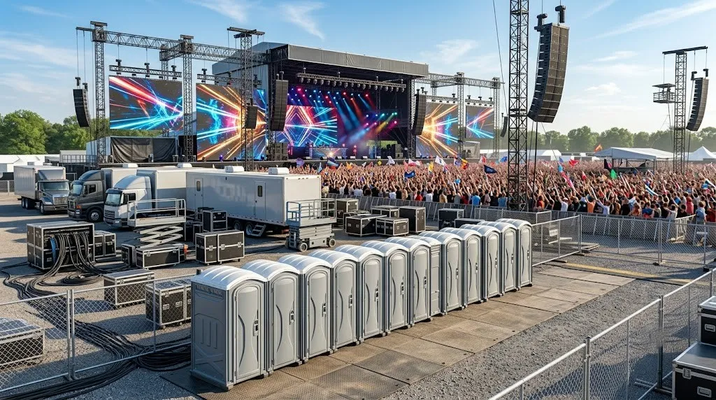 Concert Restroom Rental in Union City, NJ