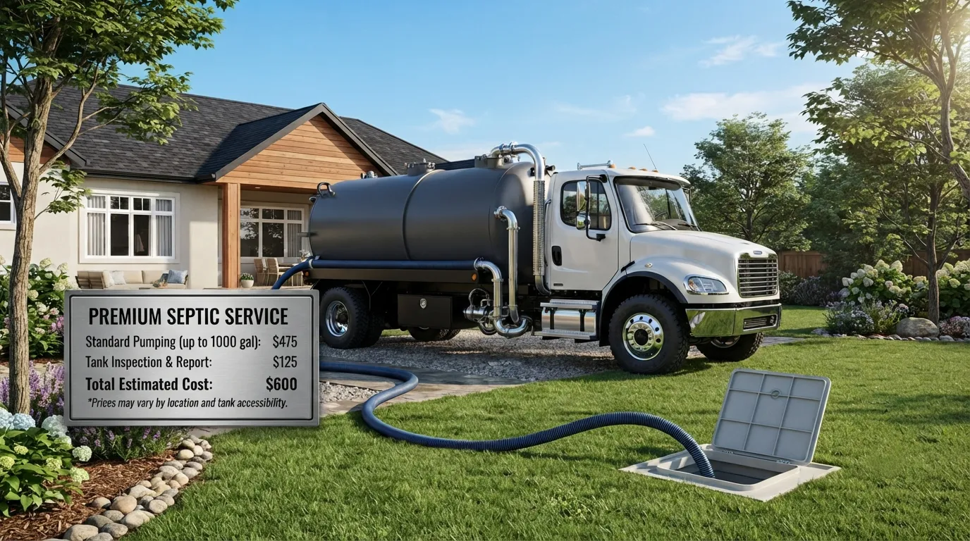 Septic Tank Pumping Cost in Union City, NJ